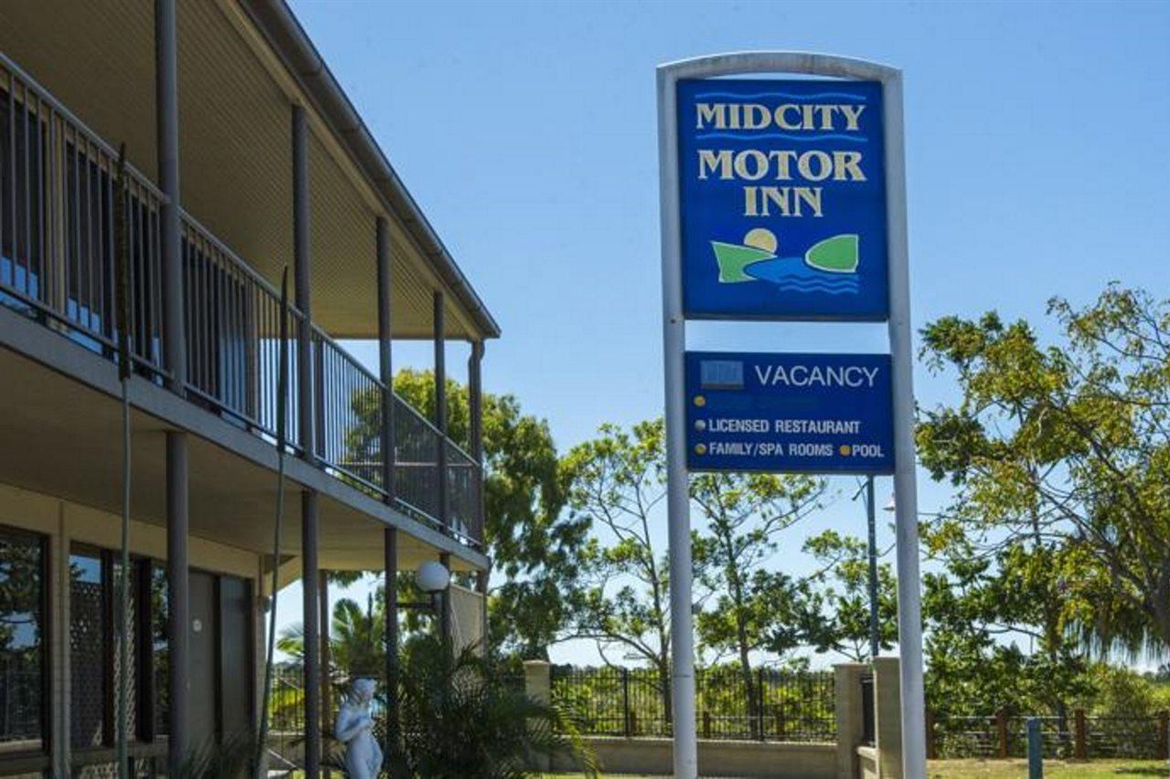 Mid City Motor Inn Mackay Exteriör bild