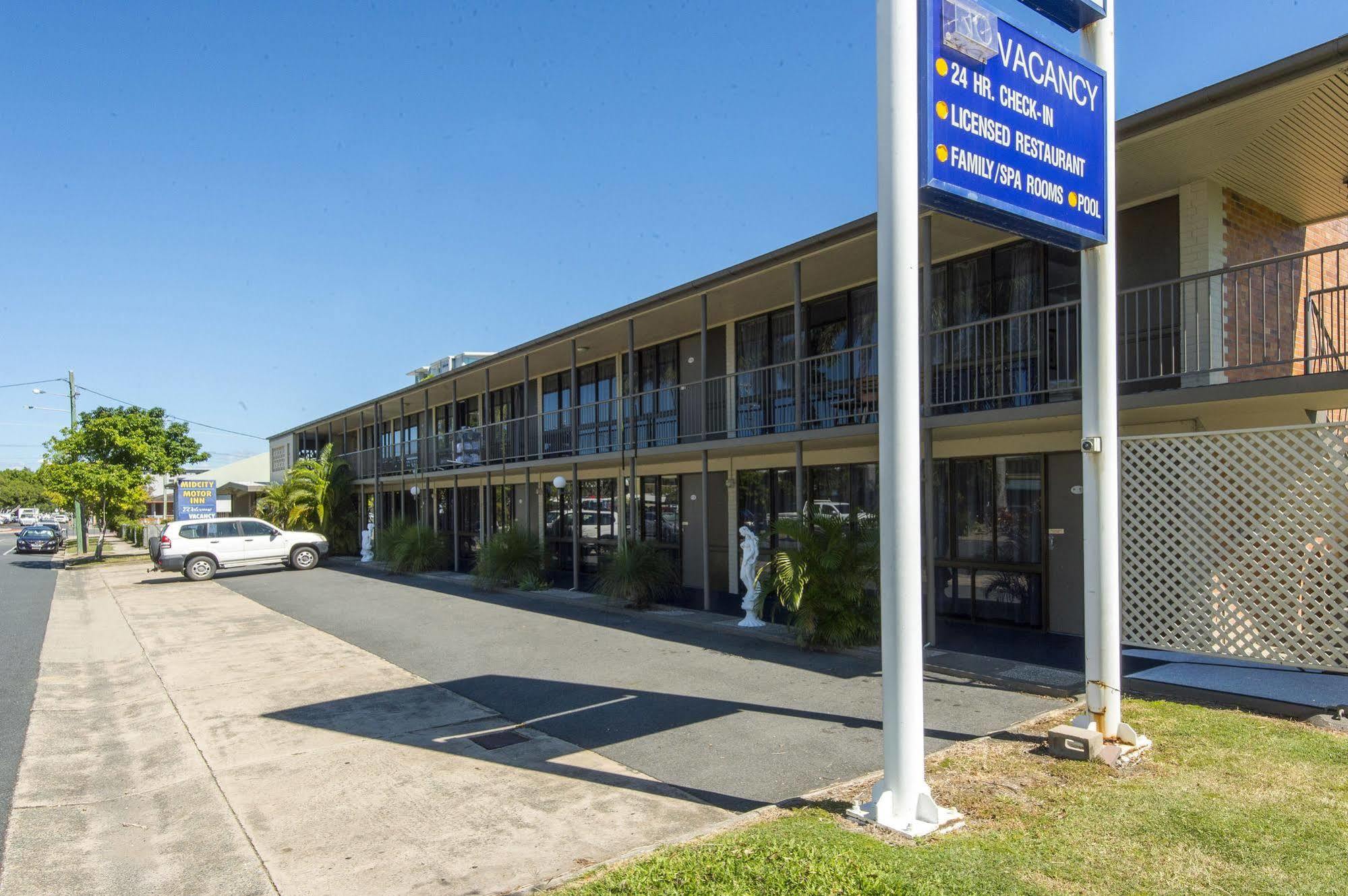 Mid City Motor Inn Mackay Exteriör bild